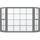 Помыть витрину / Панорамное остекление с 2-х сторон